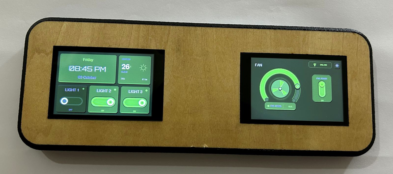 NT-01 lime theme second wall shot